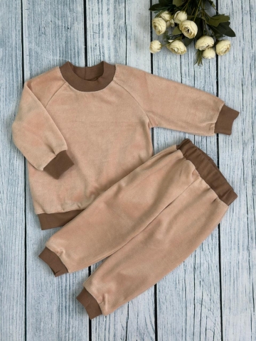 Купить оптом 343. Костюм ясельный, 80% хлопок, 20% ПЭ 80-86-92 в Брянске